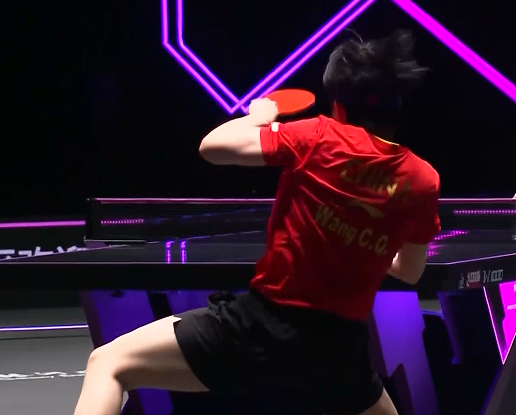 正手去打, 下被迫暂停, ws 正手去打, 下被迫暂停, ws